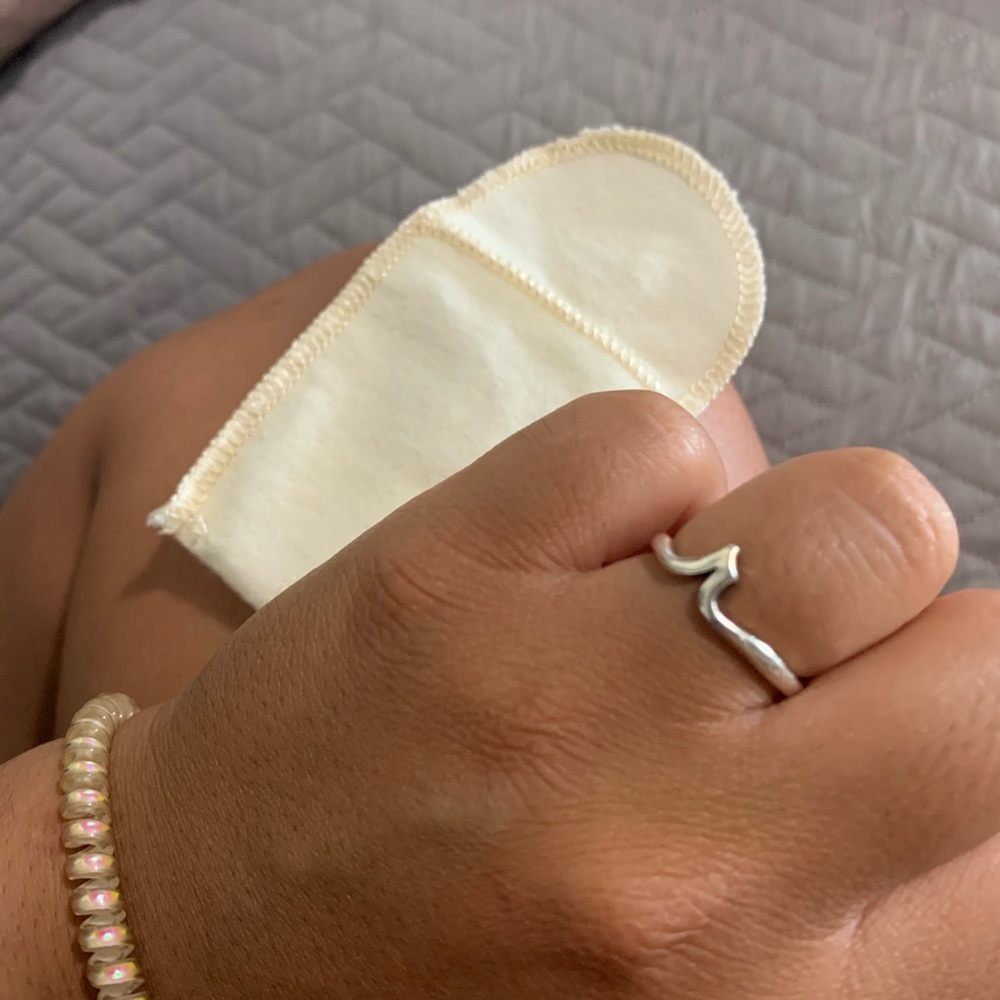 James Avery “R” initial ring